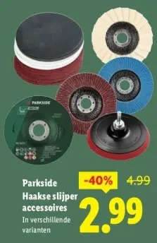 Aanbieding: Haakse slijper accessoires