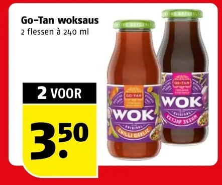 Aanbieding: Go-Tan woksaus