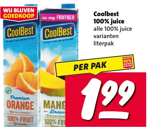 Aanbieding: 100% juice