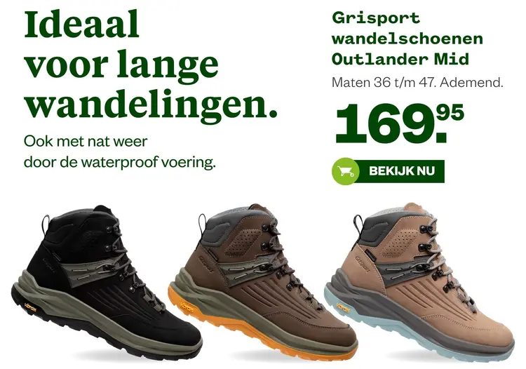 Aanbieding: Wandelschoenen Outlander Mid
