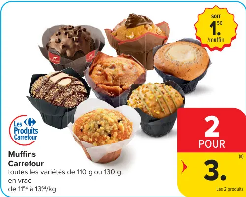 Offre: Muffins