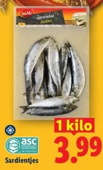 Aanbieding: Sardientjes