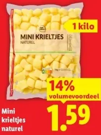 Aanbieding: Mini krieltjes naturel