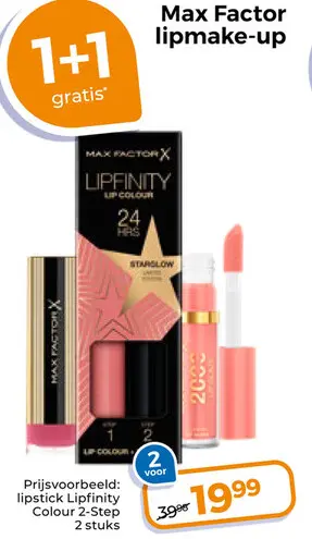 Aanbieding: Max Factor lipmake-up