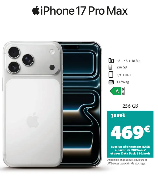 Offre: iPhone