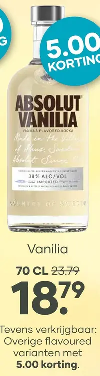 Aanbieding: Absolut Vanilia