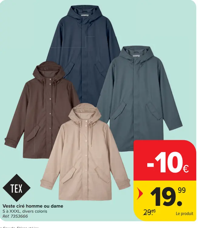 Offre: Veste ciré homme ou dame