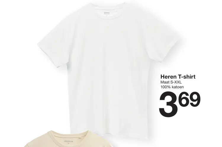 Promotie: Heren T-shirt