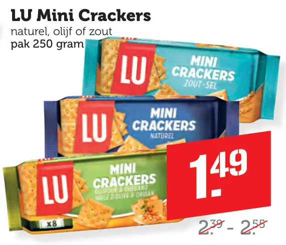 Aanbieding: Mini Crackers