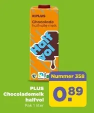 Chocolademelk halfvol