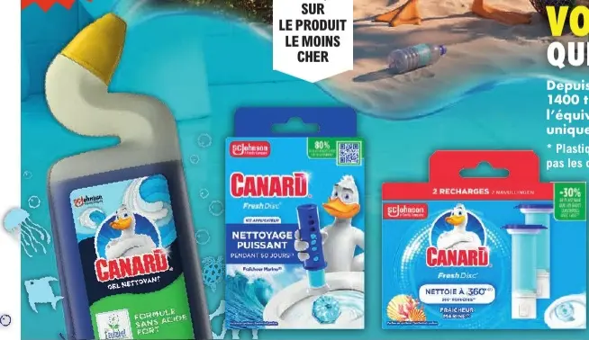 Offre: Canard Gel et Fresh Disc