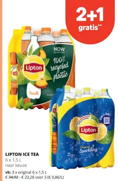 Aanbieding: LIPTON ICE TEA