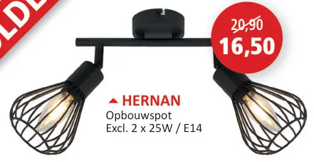 Promotie: HERNAN Opbouwspot