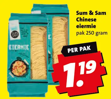 Aanbieding: Chinese eiermie