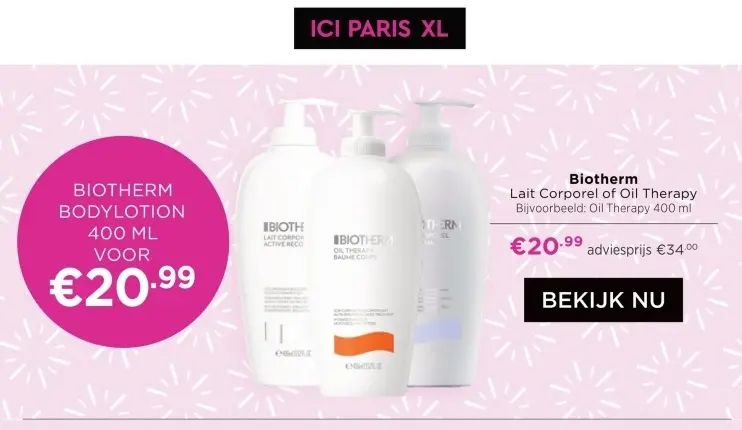 Aanbieding: Lait Corporel of Oil Therapy