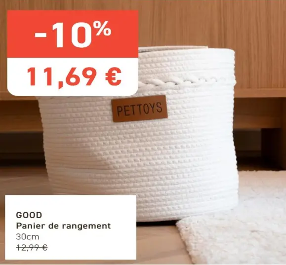 Offre: Panier de rangement