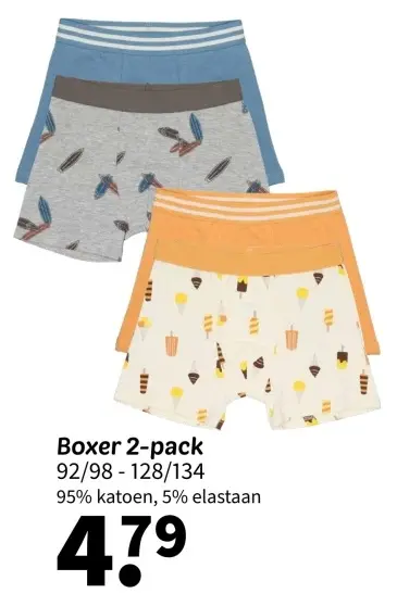 Promotie: Boxer 2-pack