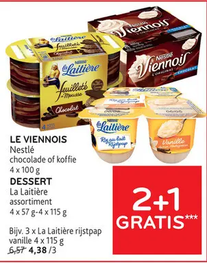 Aanbieding: Le Viennois / Dessert