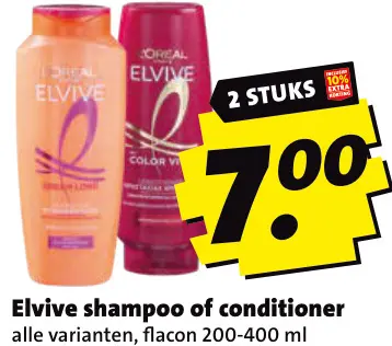 Aanbieding: Shampoo of conditioner