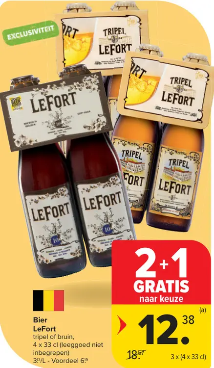 Promotie: Bier LeFort