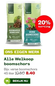 Aanbieding: Alle Welkoop boomschors
