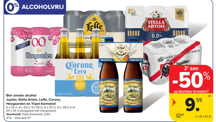 Promotie: Bier zonder alcohol
