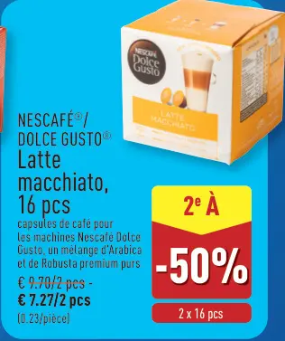 Offre: Latte macchiato