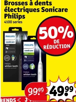 Offre: Brosses à dents électriques Sonicare