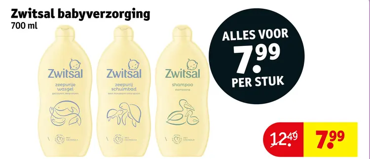 Aanbieding: Babyverzorging
