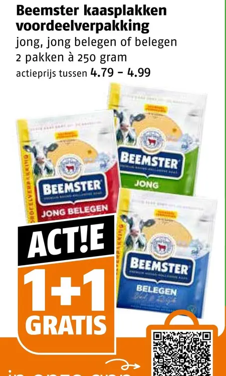 Aanbieding: Beemster kaasplakken voordeelverpakking
