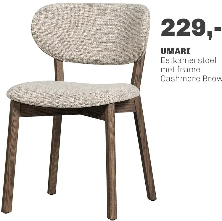 Aanbieding: Umari Eetkamerstoel