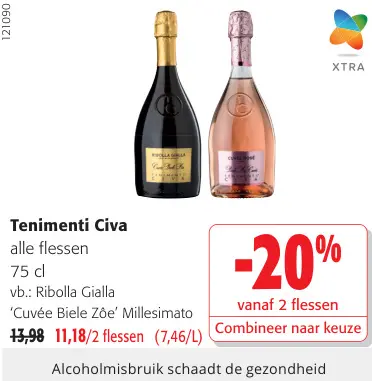Promotie: Tenimenti Civa Flessen