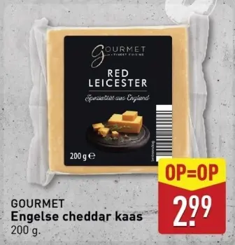 Aanbieding: GOURMET Engelse cheddar kaas