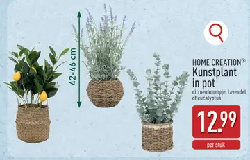 Aanbieding: Kunstplant in pot