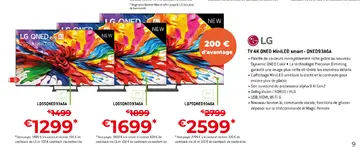 Offre: LG QNED MiniLED smart - QNED93A6A