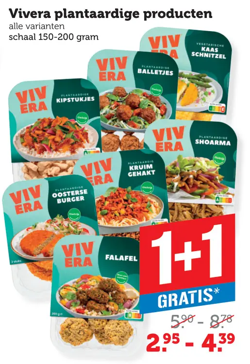 Aanbieding: Plantaardige producten