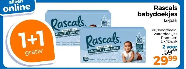 Aanbieding: Babydoekjes