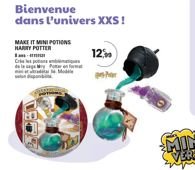 Offre: Make it mini potions Harry Potter