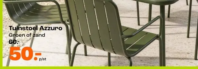 Promotie: Tuinstoel Azzuro