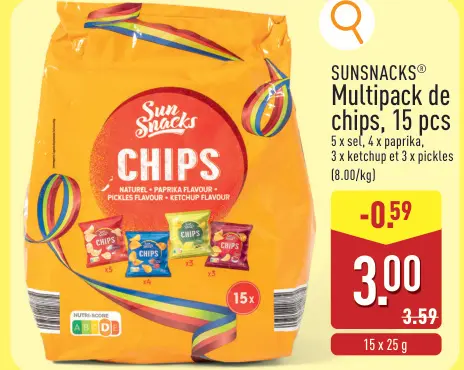 Offre: Multipack de chips