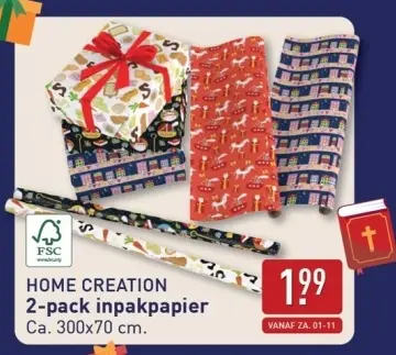 Aanbieding: inpakpapier
