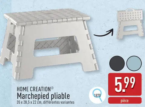 Offre: Marchepied pliable
