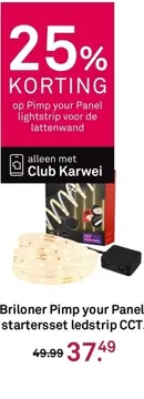 Aanbieding: Briloner Pimp your Panel startersset ledstrip