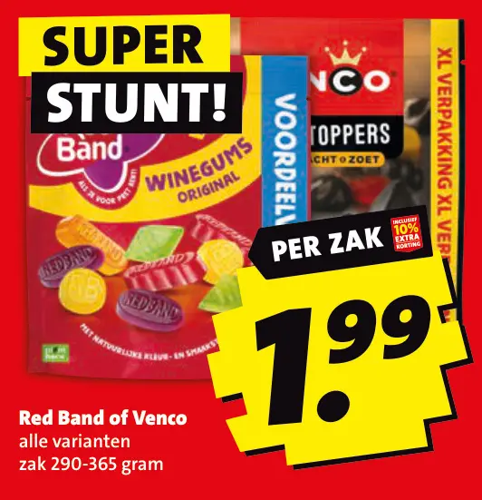 Aanbieding: Red Band of Venco