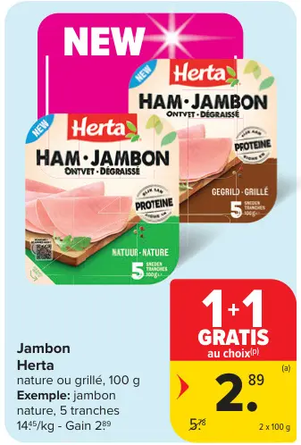 Offre: Jambon