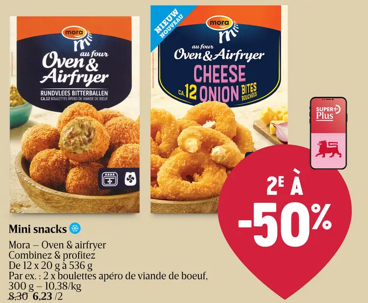 Offre: Oven & Airfryer Mini snacks