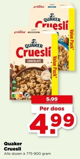 Aanbieding: Cruesli