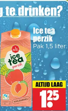 Aanbieding: Ice tea perzik