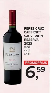 Promotie: Perez Cruz Cabernet Sauvignon Reserva 2023