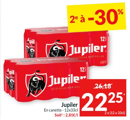 Offre: Jupiler